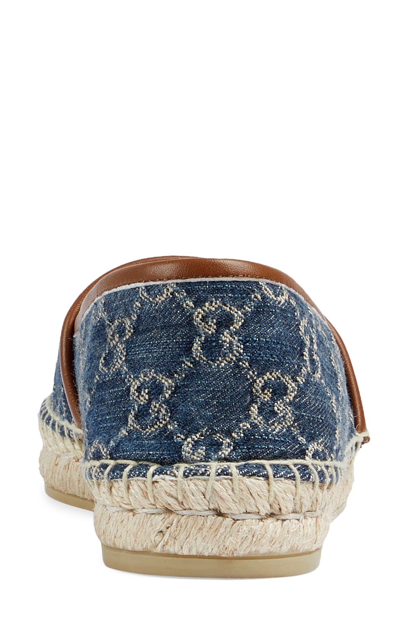 Gucci Pilar Logo Espadrille Flat, Alternate, color, 