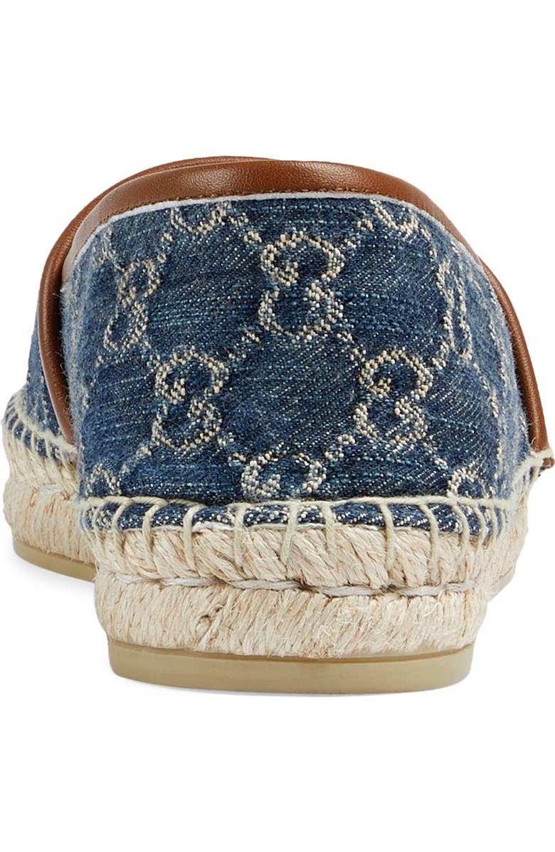 Gucci Pilar Logo Espadrille Flat, Alternate, color,