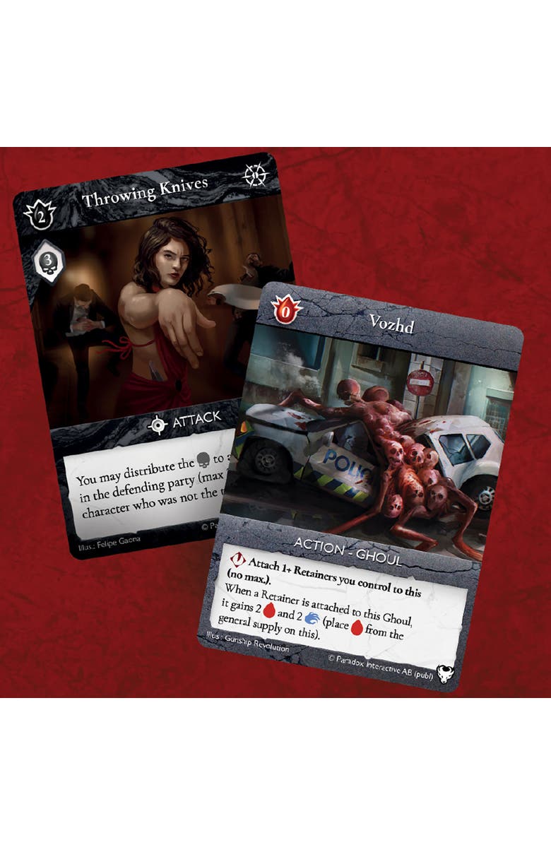 Renegade Game Studios Vampire: The Masquerade – Rivals Sleeves (55 Stück) – Mit Amy Wilkins Artwork – Für Standard-Karten!