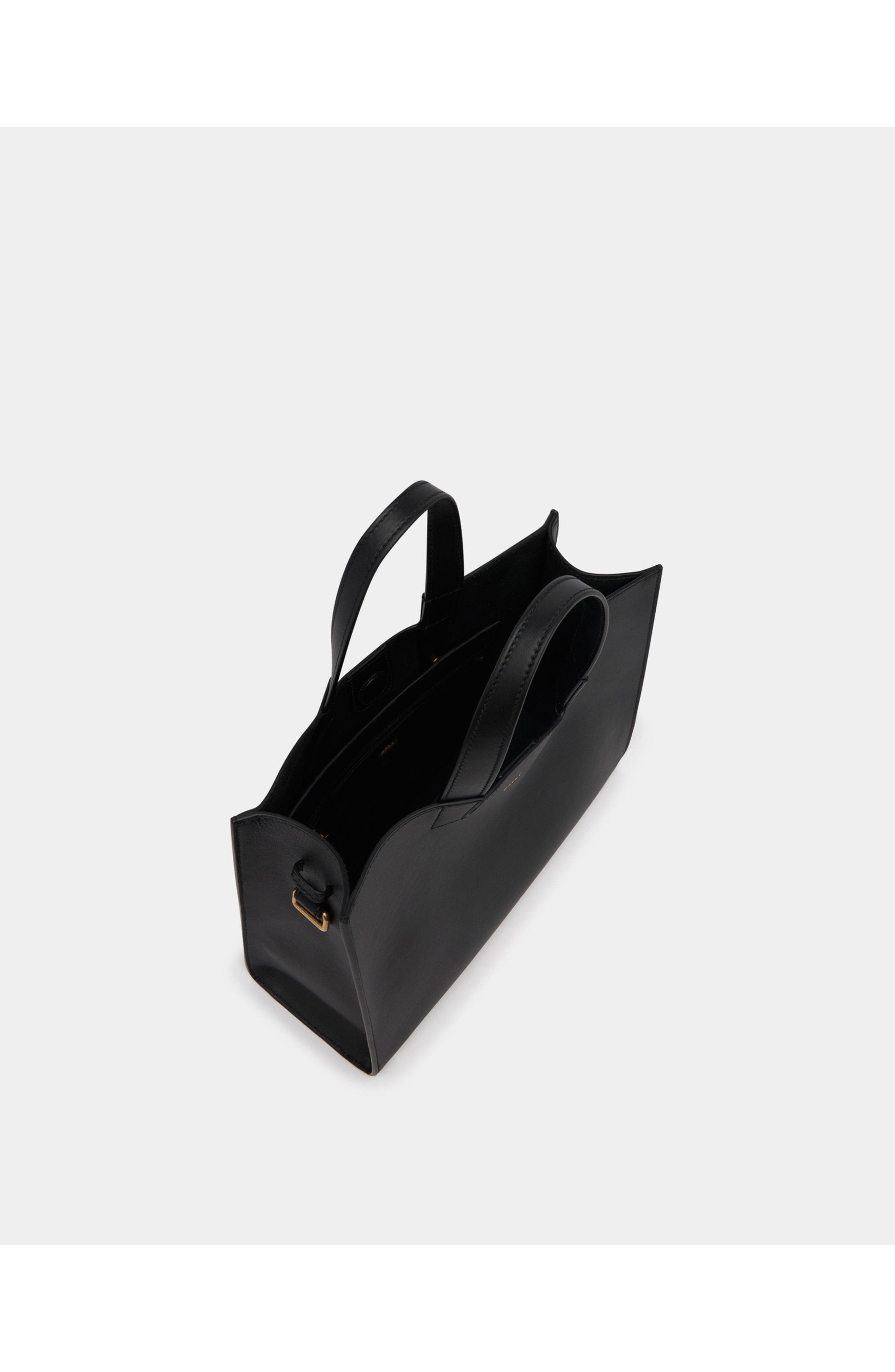 Bally Easy Bally Tote Bag in Leather, Alternate, color, Black