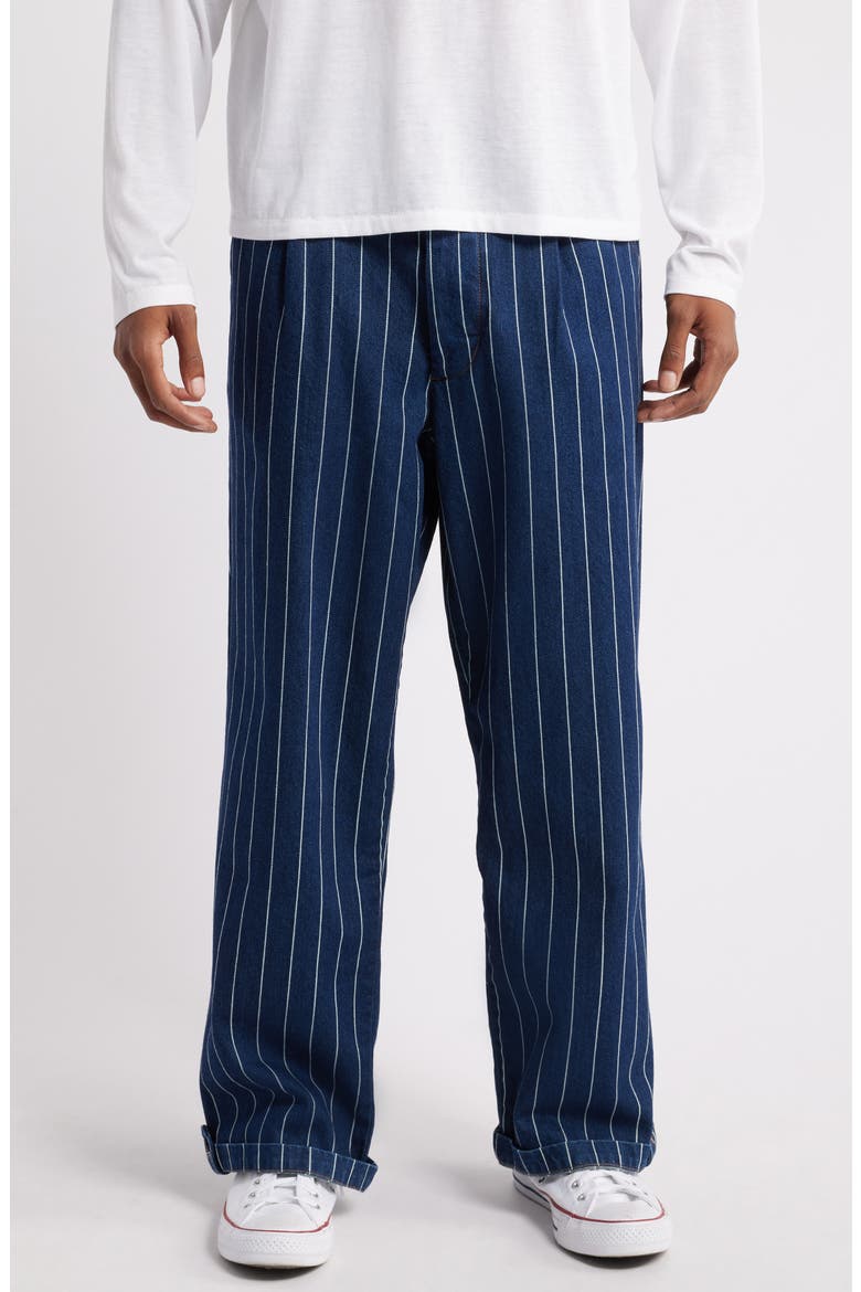 Railroad Stripe Pants (Men) | Nordstrom