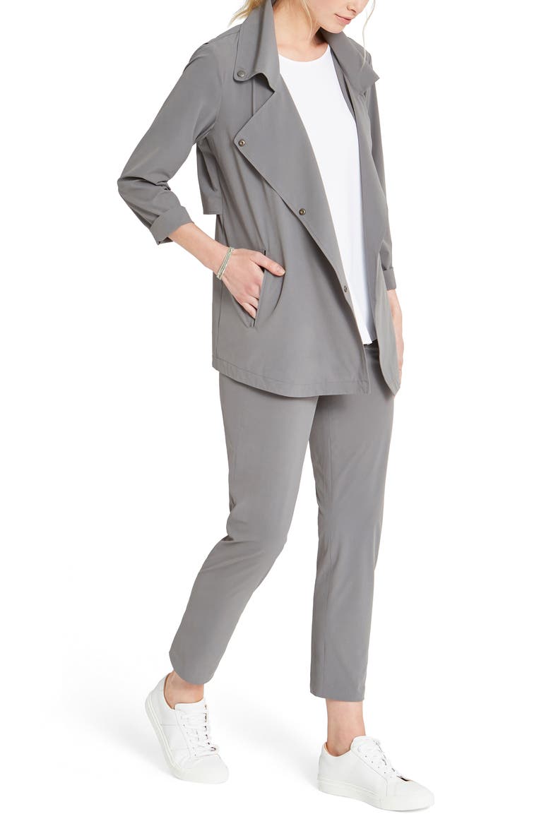 Tech Stretch Jacket, Alternate, color, TARNISH