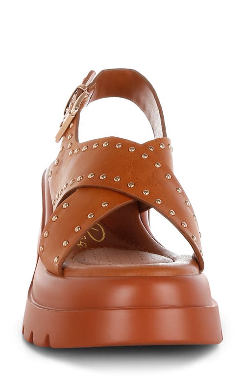 London Rag Nambo Lug Sole Sandal In Tan
