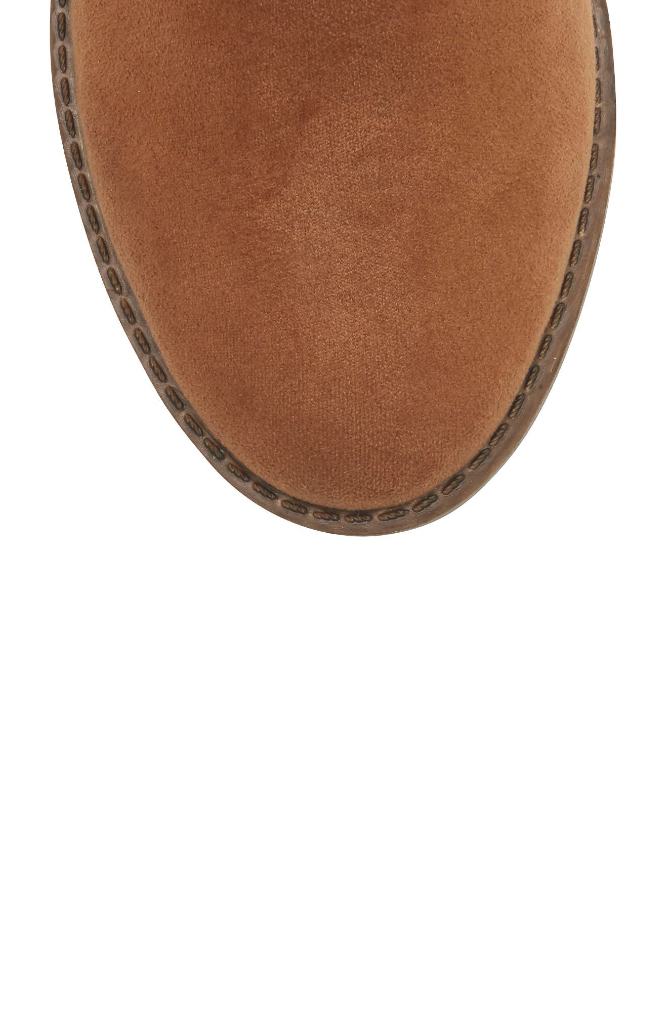 Luschia Tall Bow Boot, Alternate, color, MOLASSES