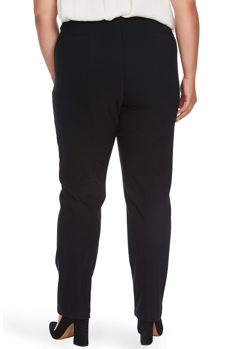 Seam Detail Pants, Alternate, color, RICH BLACK