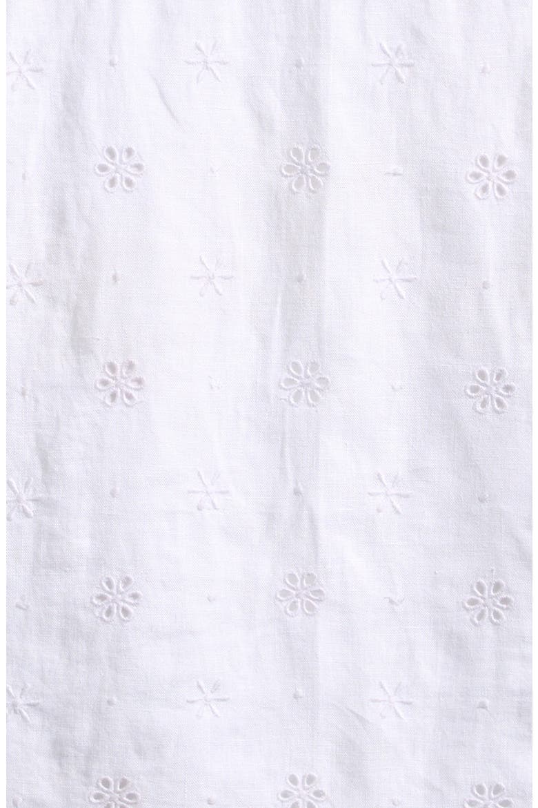 Kids' Virelai Eyelet Embroidered Dress, Alternate, color, OPTIC WHITE