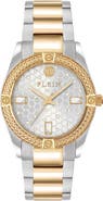 PHILIPP PLEIN Icon Chain Bracelet Watch, 36mm