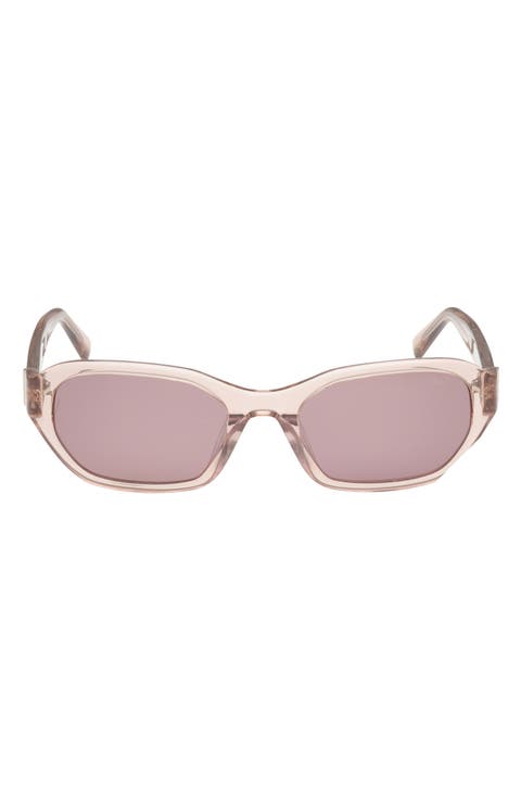 52mm Oval Sunglasses