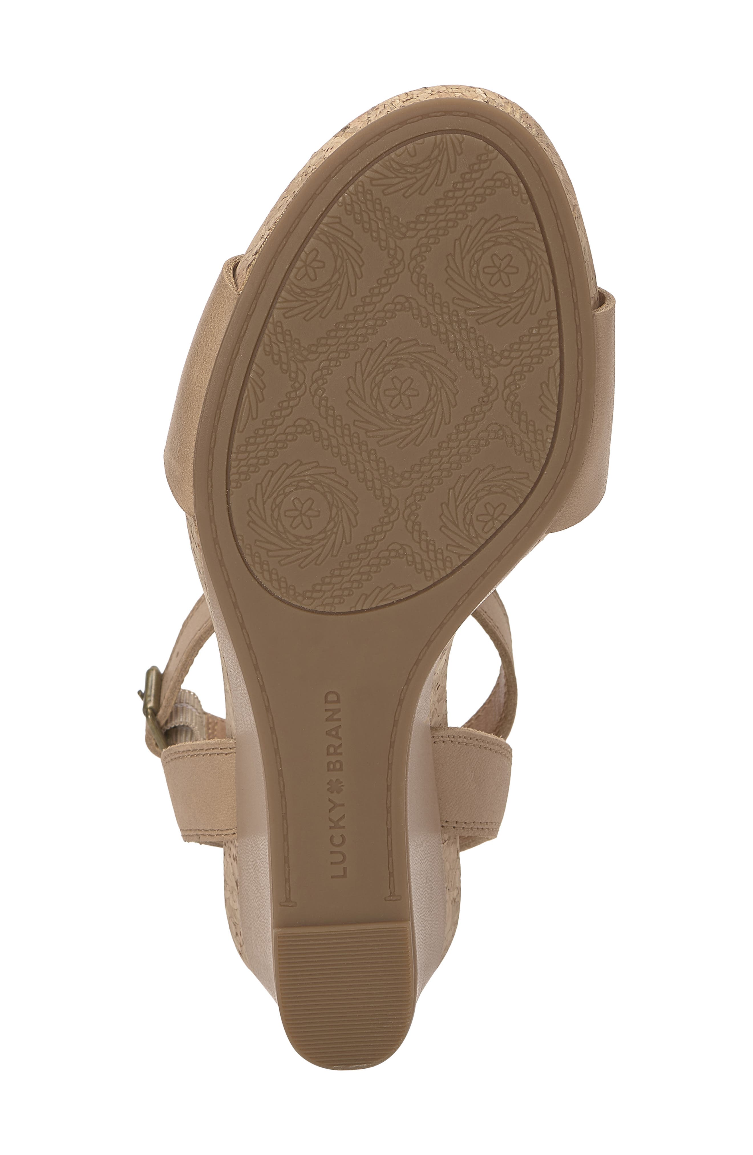 Lynda Ankle Strap Platform Wedge Sandal, Alternate, color, CORTADO