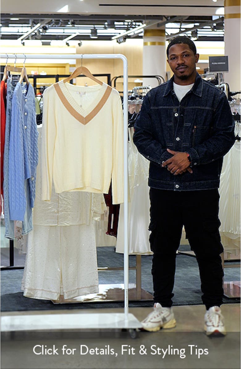 Dylan V-Neck Sweater, sales video thumbnail