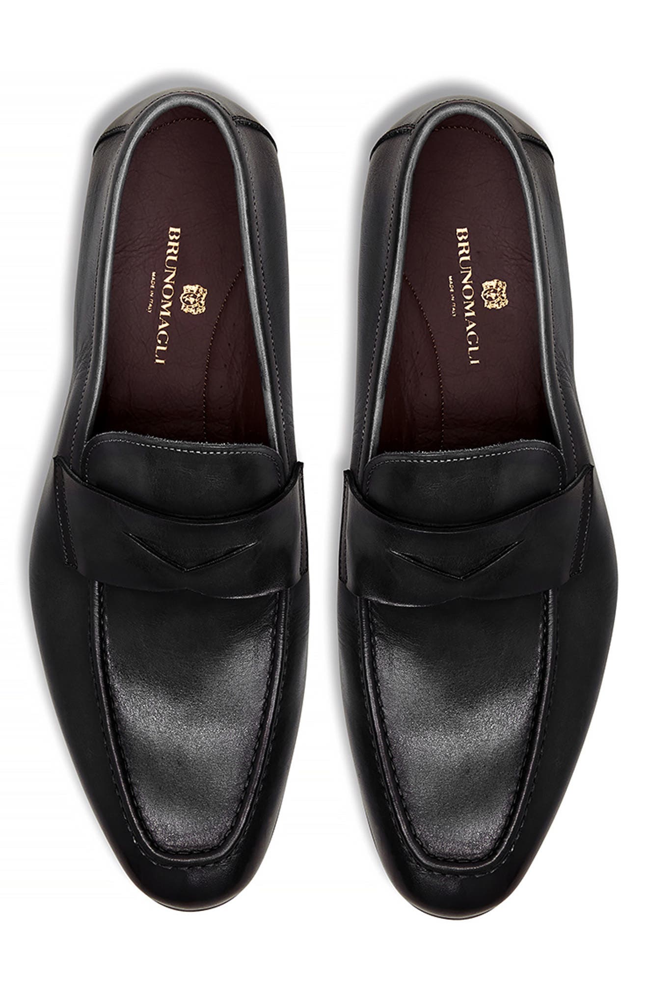 Bruno Magli Manfredo Penny Loafer, Alternate, color, 