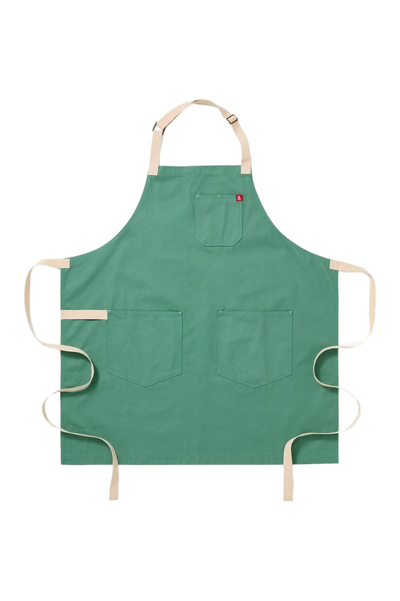 The Essential Apron - Julep Green, Main, color, Julep