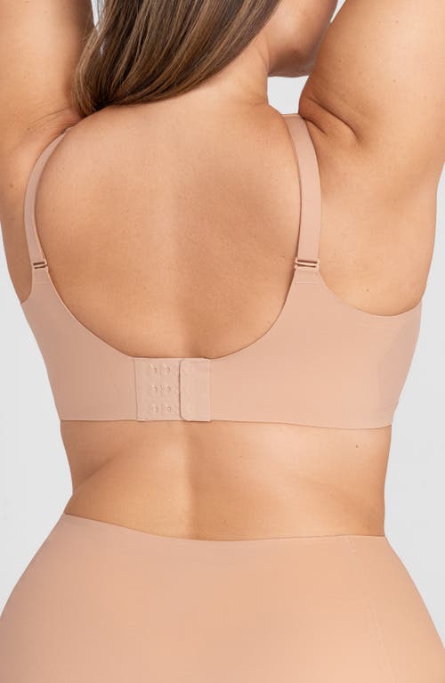Honeylove Liftwear Crossover Bra In Sand