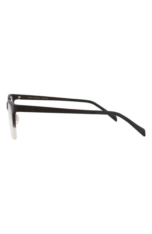 Maui Jim 50mm Rectangular Optical Glasses In Brown