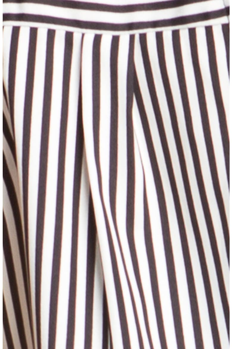 Cutaway Stripe Top, Alternate, color, BLACK/ WHITE