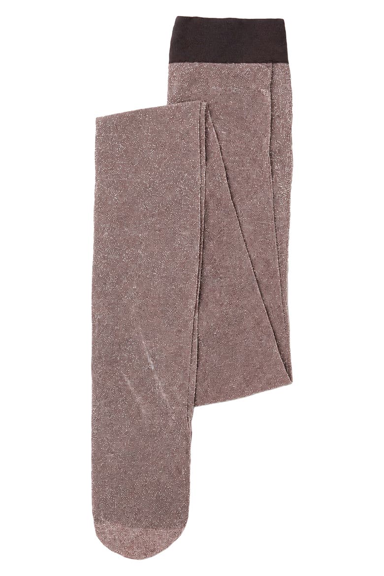 Tora Shimmer Tights, Alternate, color, MAUVE/ SILVER