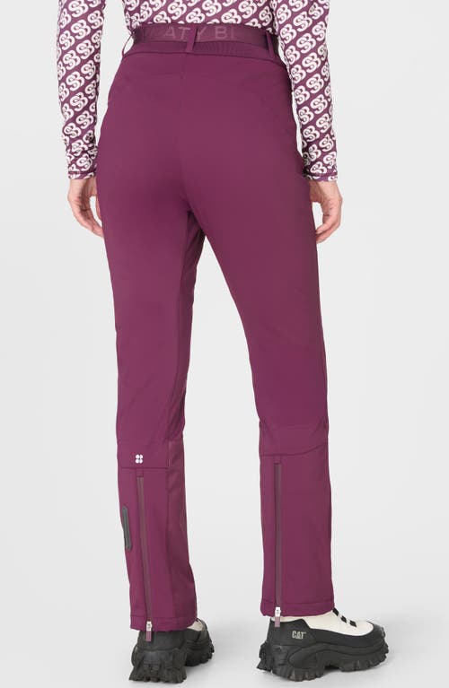 Sweaty Betty Power Water Resistant Ski Pants In Purple