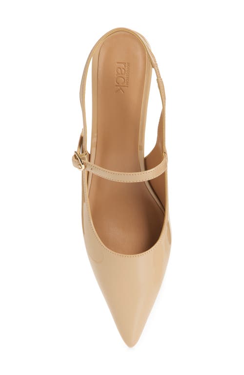 Nordstrom Rack Miranda Slingback Pump In Tan Blush
