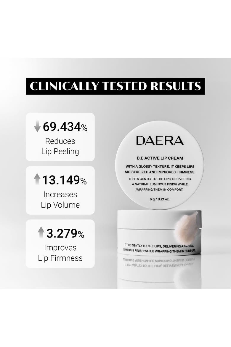 B.E Active Lip Cream 6g, Gentle for Sensitive Skin, Alternate, color, DAERA B.E ACTIVE LIP CREAM
