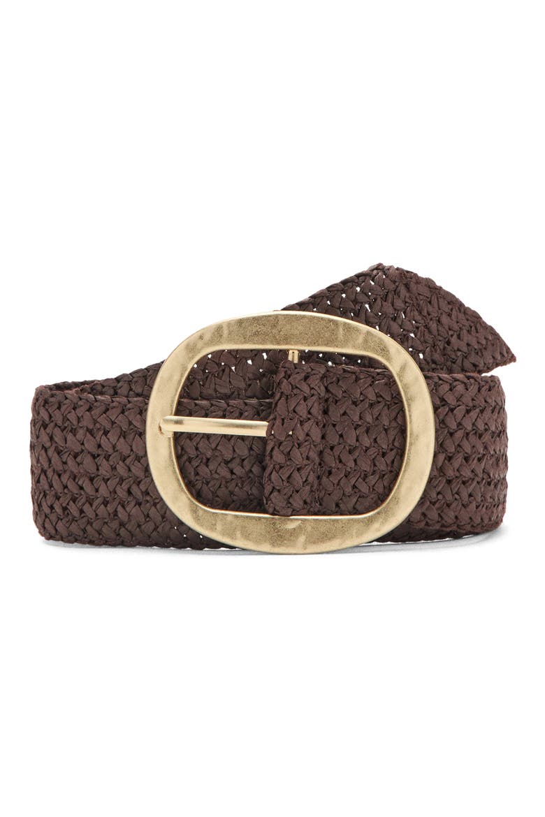 Natural Fiber Belt, Main, color, CHOCOLATE