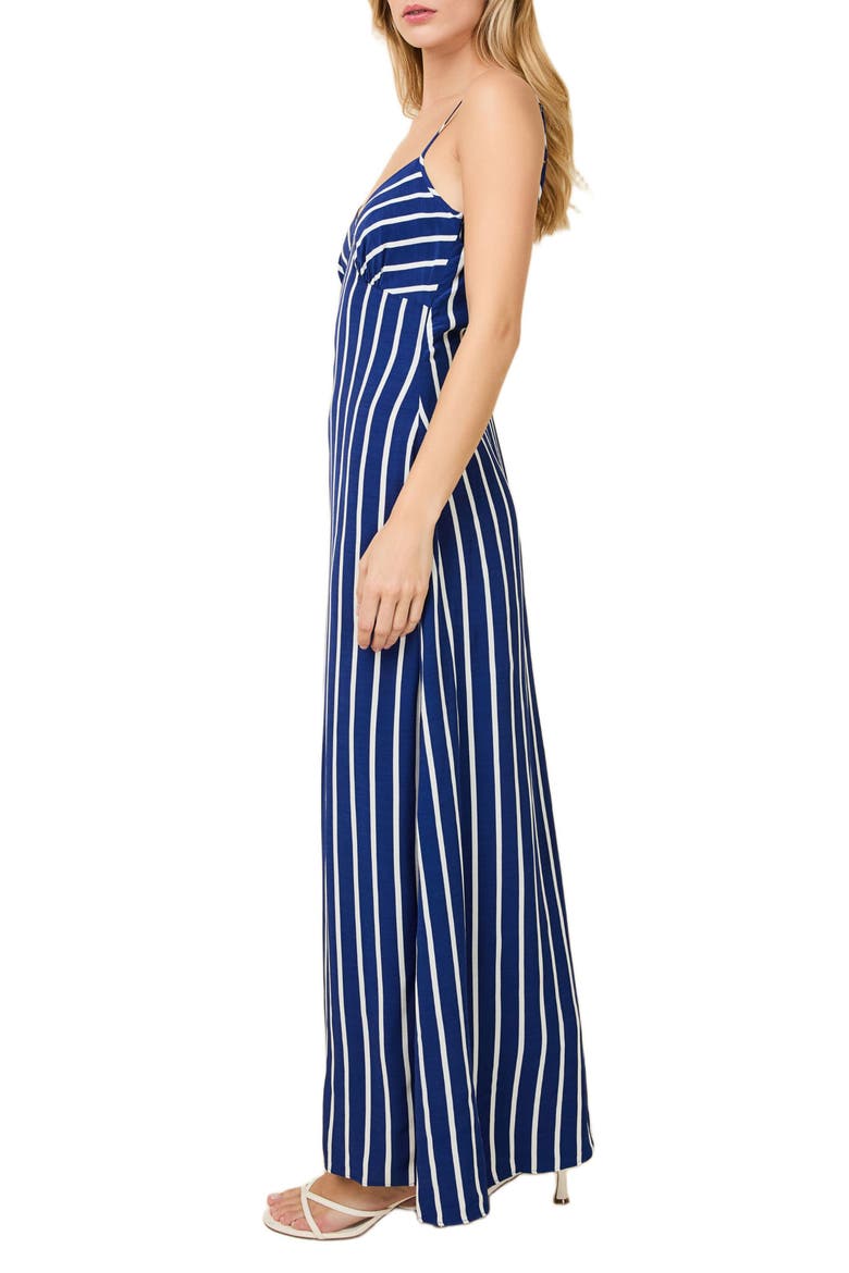 The Rosetta Stripe Sleeveless Maxi Dress, Alternate, color, COLOR BLOCK BLUE