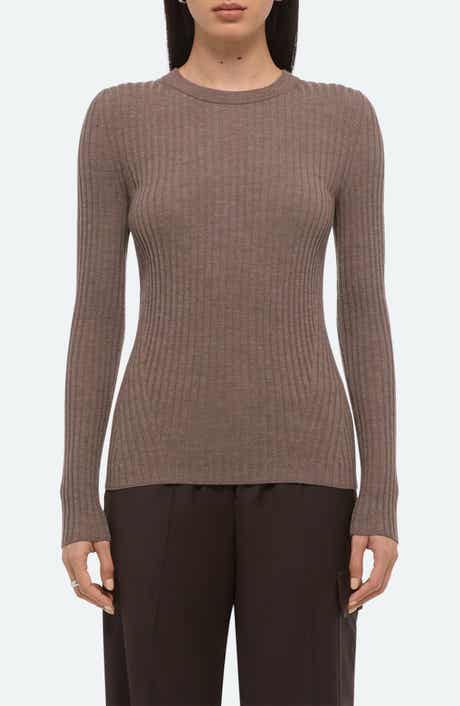 Cutout Back Rib Top