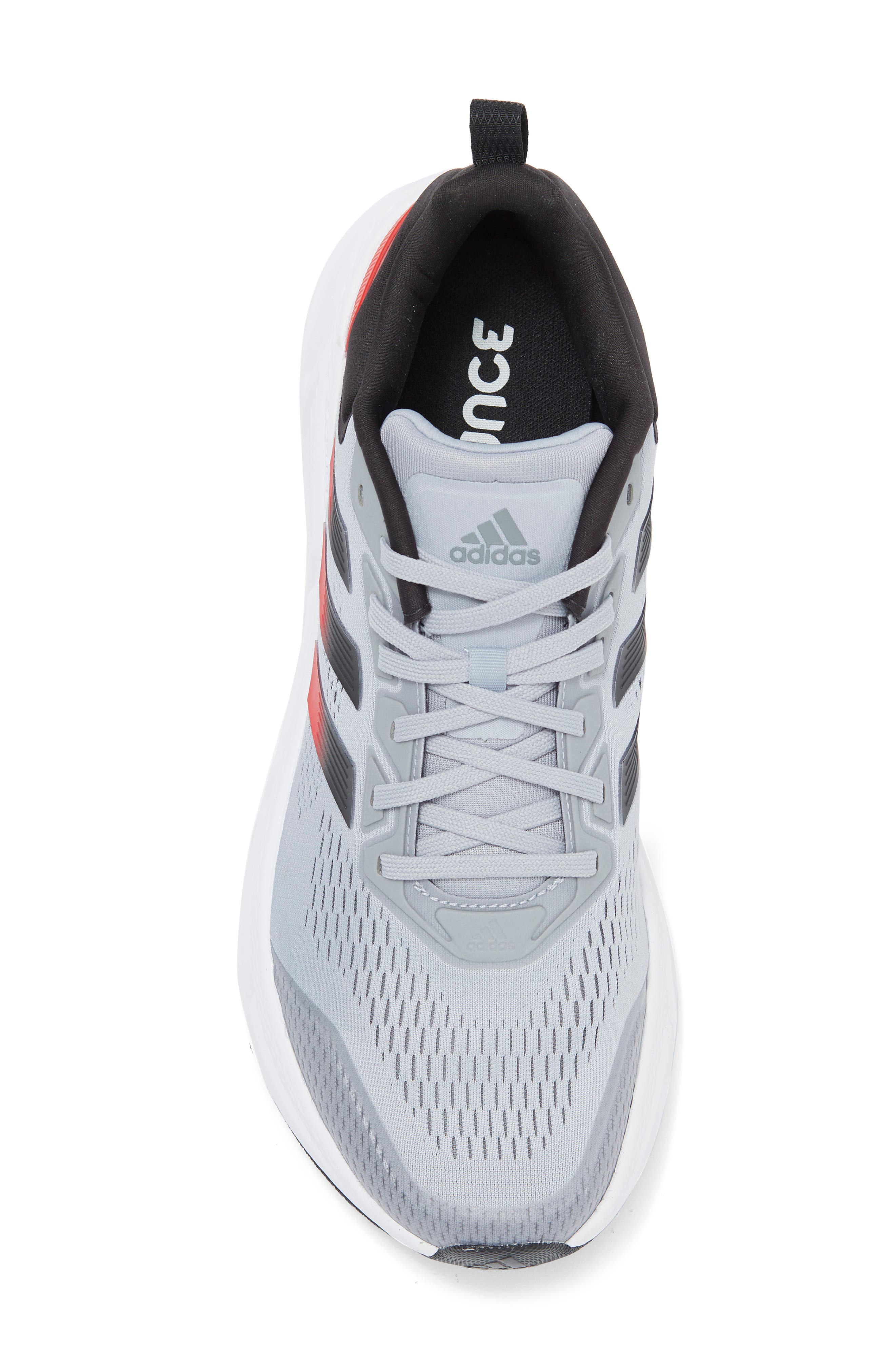 Questar Running Shoe, Alternate, color, HALO SILVER / RED / BLACK