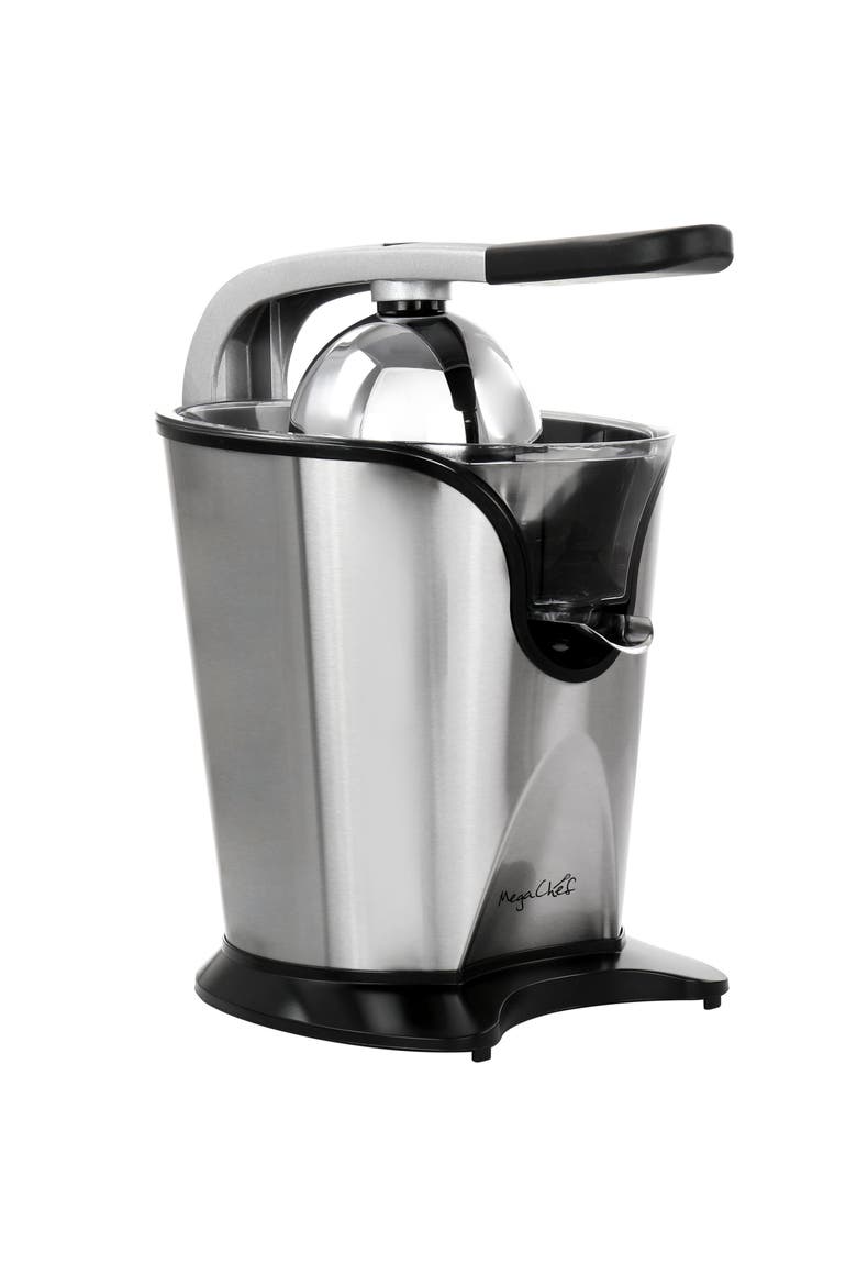 Stainless Steel Electric Citrus Juicer, Alternate, color, Grey
