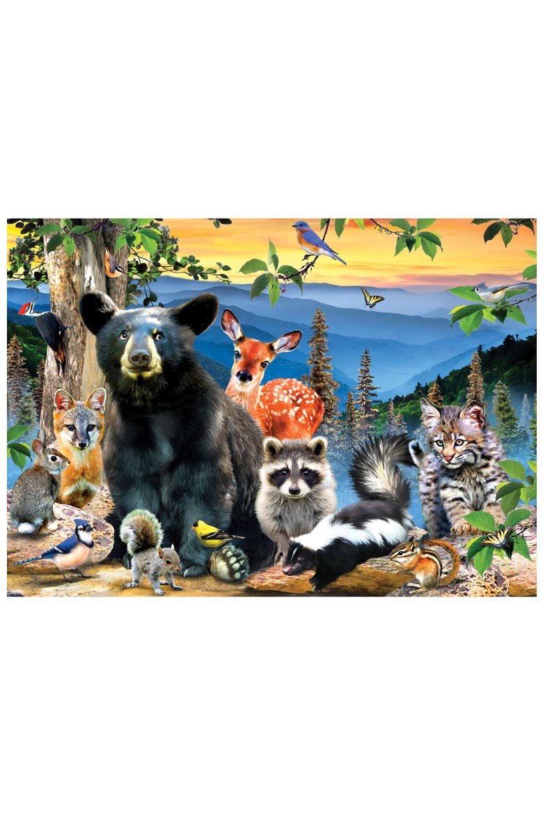 Great Smoky Mountains 500 Piece Puzzle, Alternate, color, Multicolor