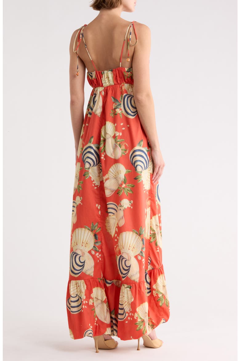 Sea Shell Print Dress, Alternate, color, SEA SHELL