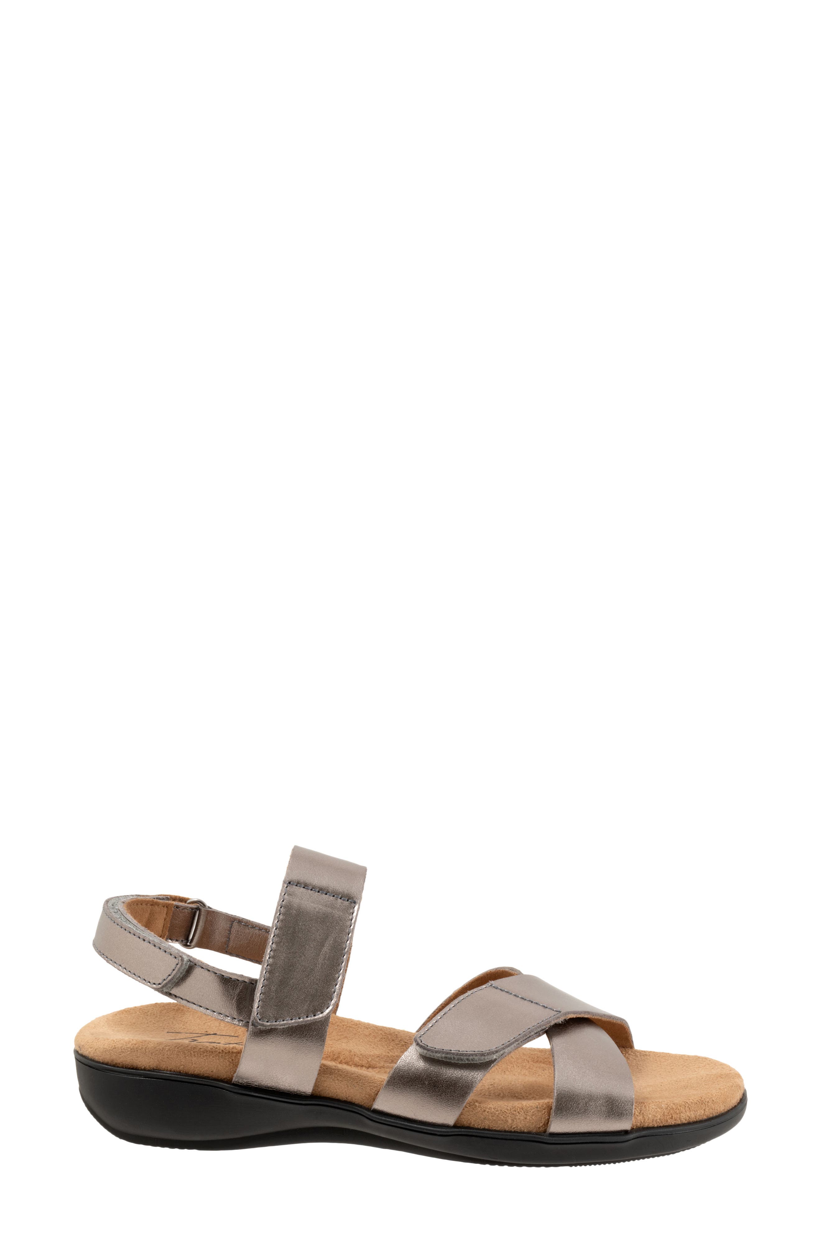River Slingback Sandal, Alternate, color, PEWTER