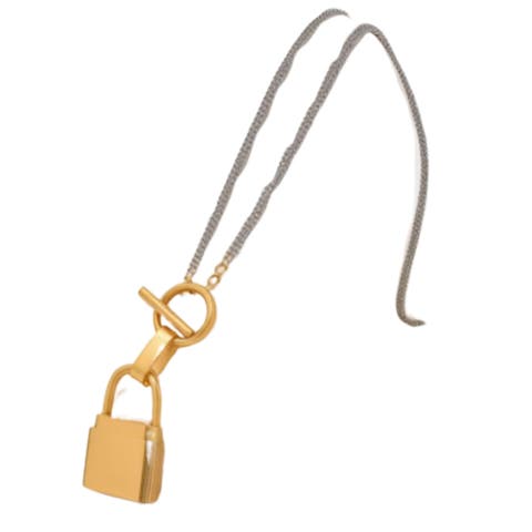 Waterproof Gold Plated Padlock
