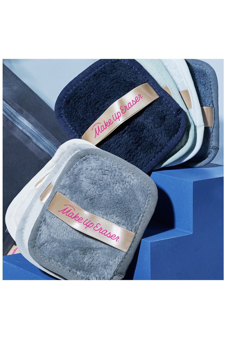 Neutral 7-Day MakeUp Eraser Set with Laundry Bag, Alternate, color, COOL NEUTRALS
