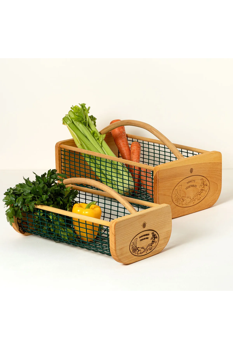 Gardener's Harvest Basket Non Personalized by Maine Garden Products, Alternate, color, Beige