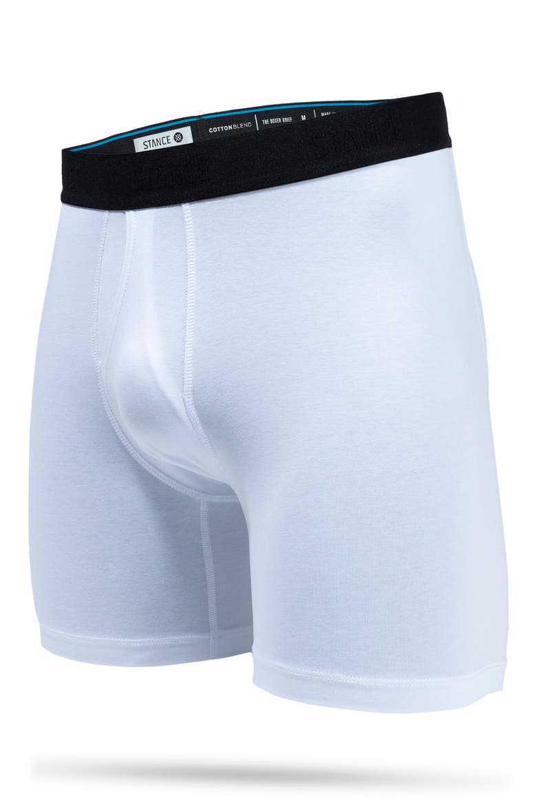 Standard Solid Boxer Briefs, Main, color, WHITE
