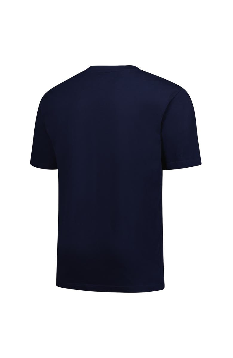 PROFILE Men's Profile  Navy Cleveland Guardians Big & Tall Heart & Soul T-Shirt, Alternate, color, 