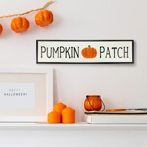 Northlight 31.5in Pumpkin Patch Metal Autumn Wall Džcor In White