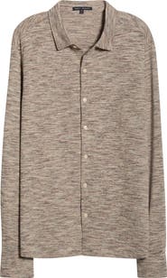 Robert Barakett Cielo Knit Button-Up Shirt