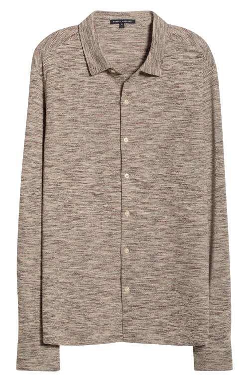 Robert Barakett Cielo Knit Button-up Shirt In Multi