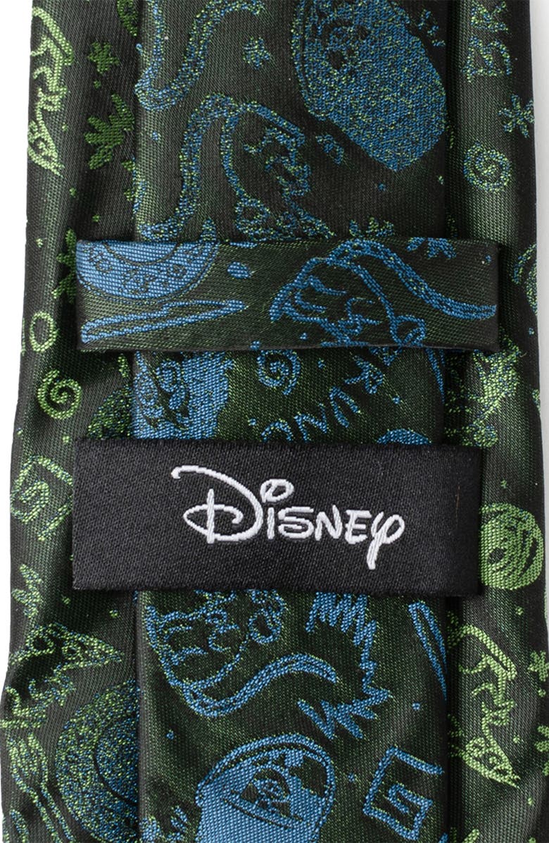 Cufflinks, Inc. x Disney<sup>®</sup> Bruno Silk Blend Tie, Alternate, color, Black Multi