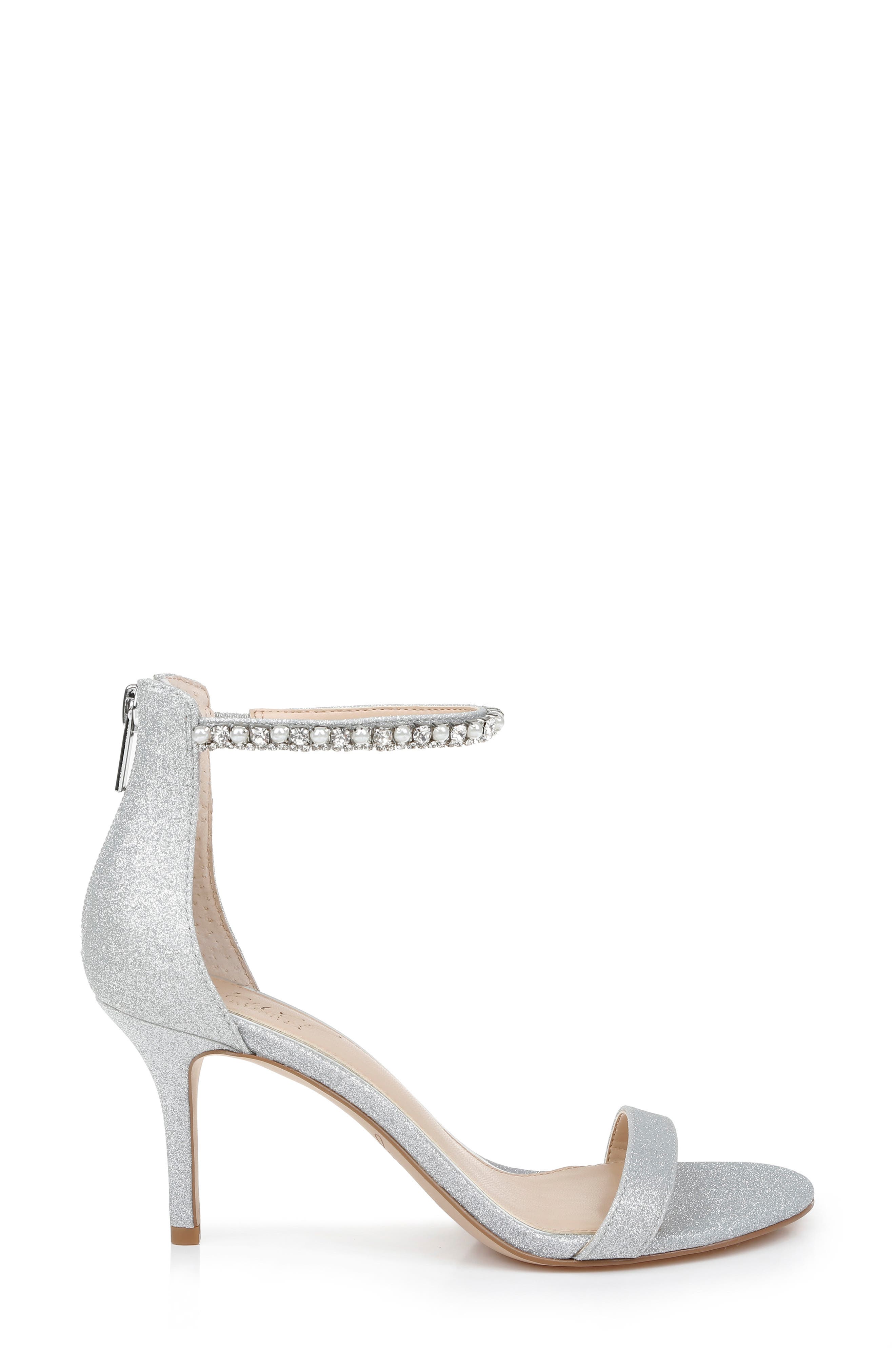 Jewel Badgley Mischka Landen Ankle Strap Sandal, Alternate, color, 