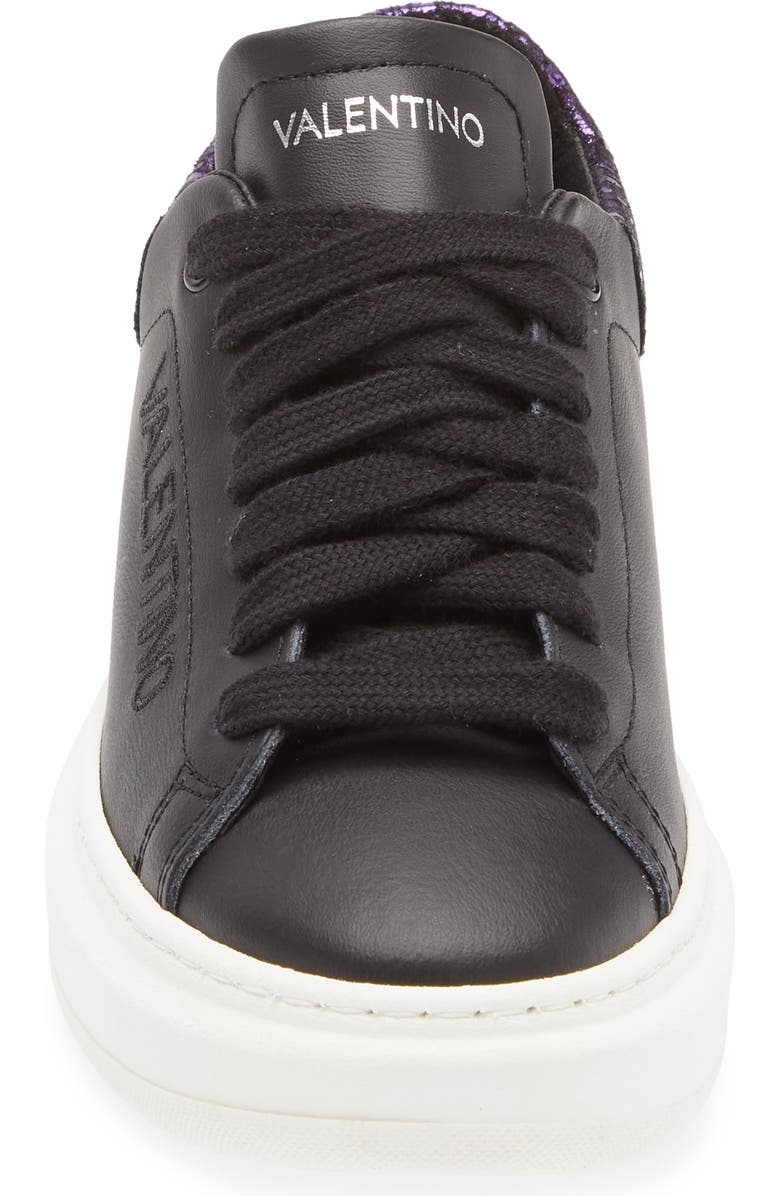 VALENTINO BY MARIO VALENTINO Fresia Vintage Low Top Sneaker, Alternate, color, Black Purple