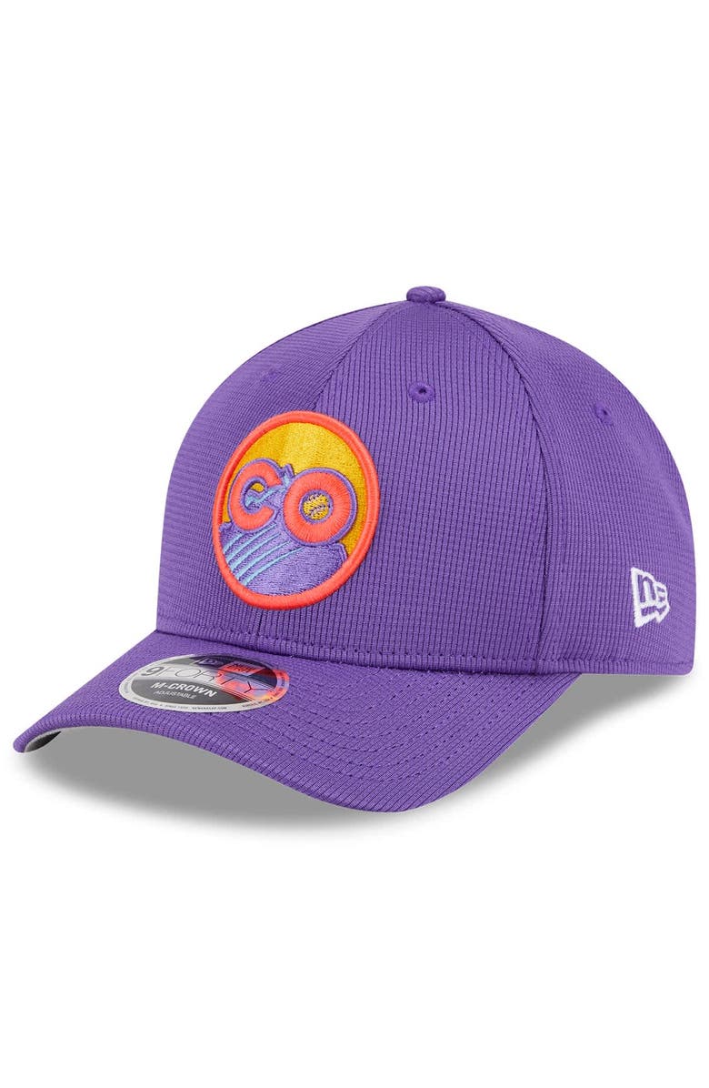 New Era Men's New Era Purple Colorado Rockies 2025 City Connect Batting Practice 9FORTY Adjustable Hat, Main, color, Purple