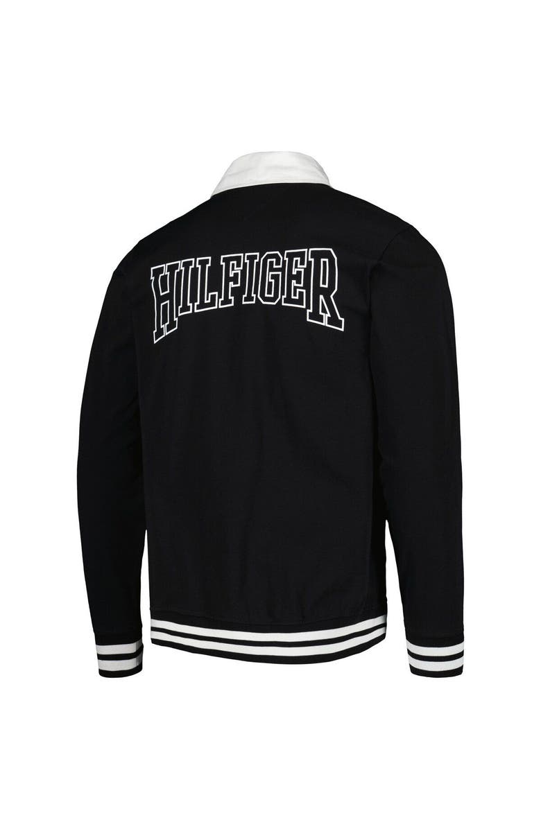 Tommy Hilfiger Men's Tommy Hilfiger Black Pittsburgh Steelers Cody Long Sleeve Polo, Alternate, color, 