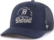 '47 Men's '47 Navy Detroit Tigers Pitstop Trucker Adjustable Hat