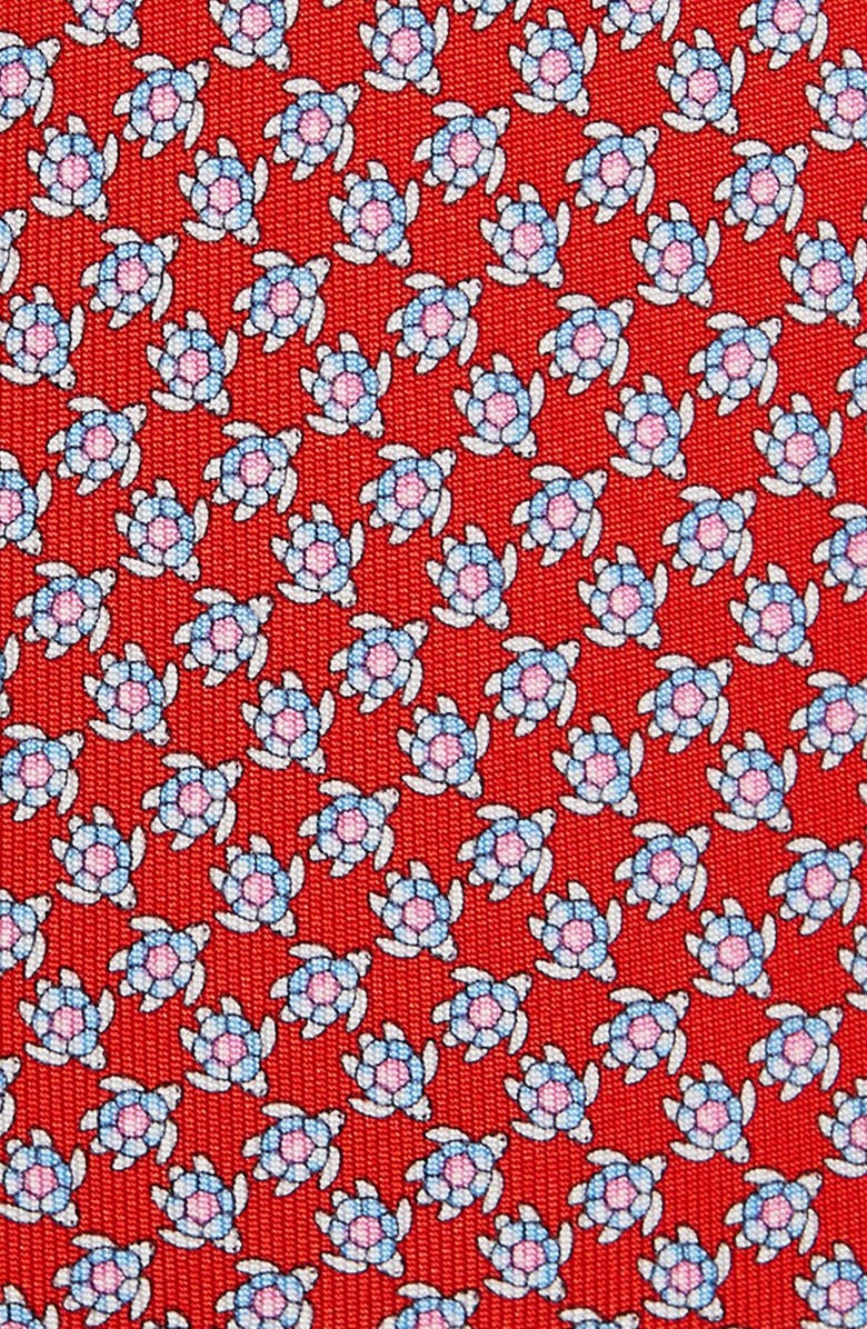 FERRAGAMO Tarta Sea Turtle Silk Tie, Alternate, color,