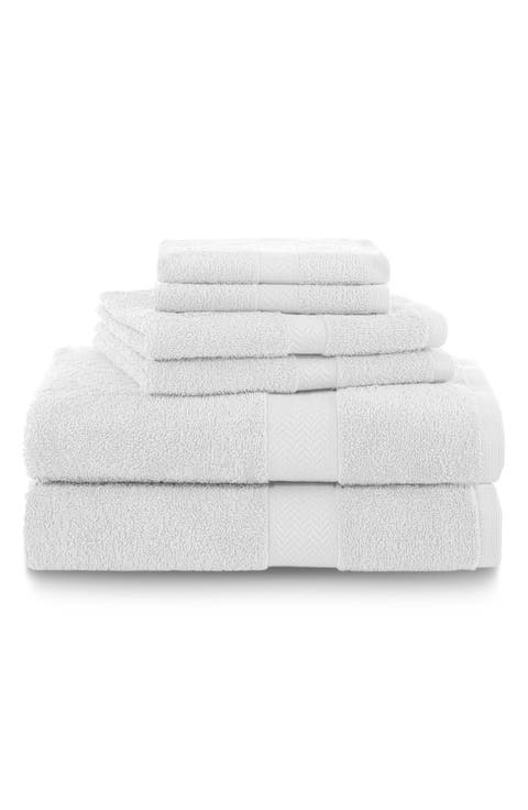 Ringspun 6-Piece Bath Towel Set