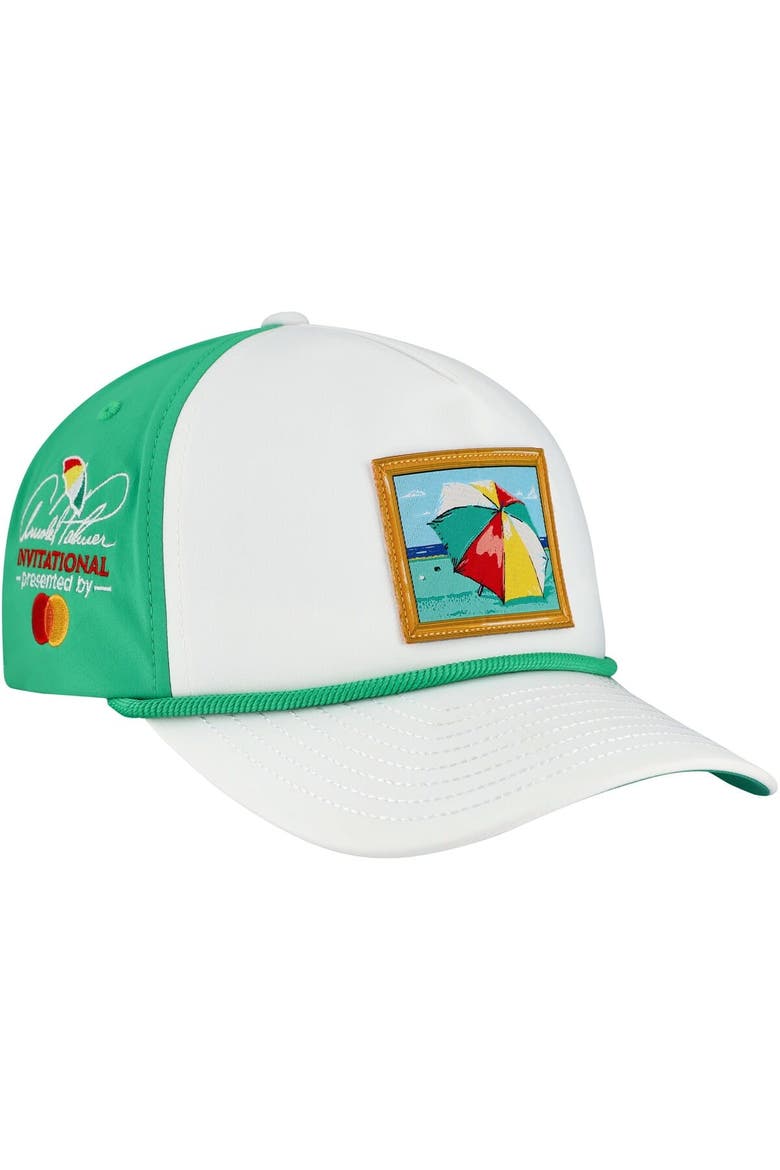 Men's Puma  White Arnold Palmer Invitational Adjustable Rope Hat, Main, color, White