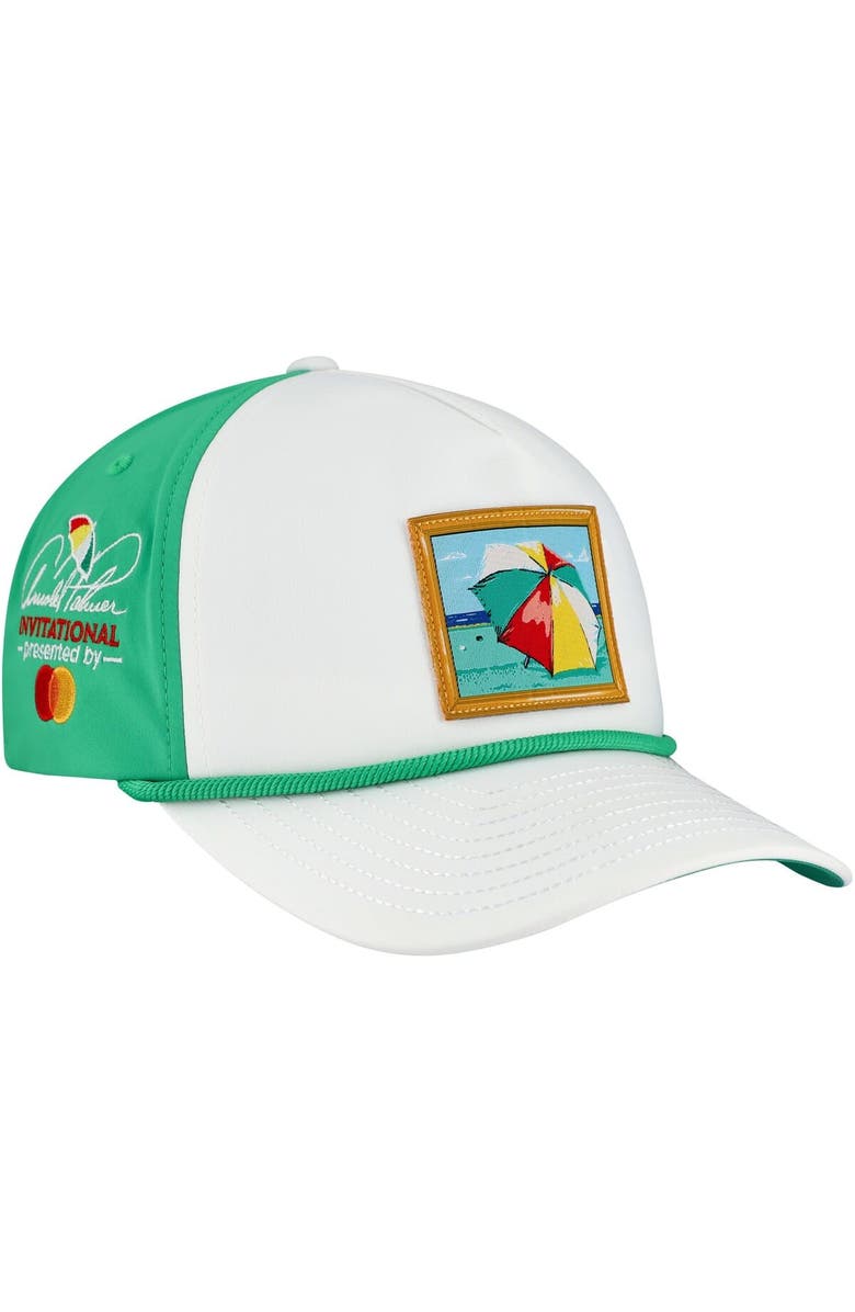 PUMA Men's Puma White Arnold Palmer Invitational Adjustable Rope Hat, Main, color, White