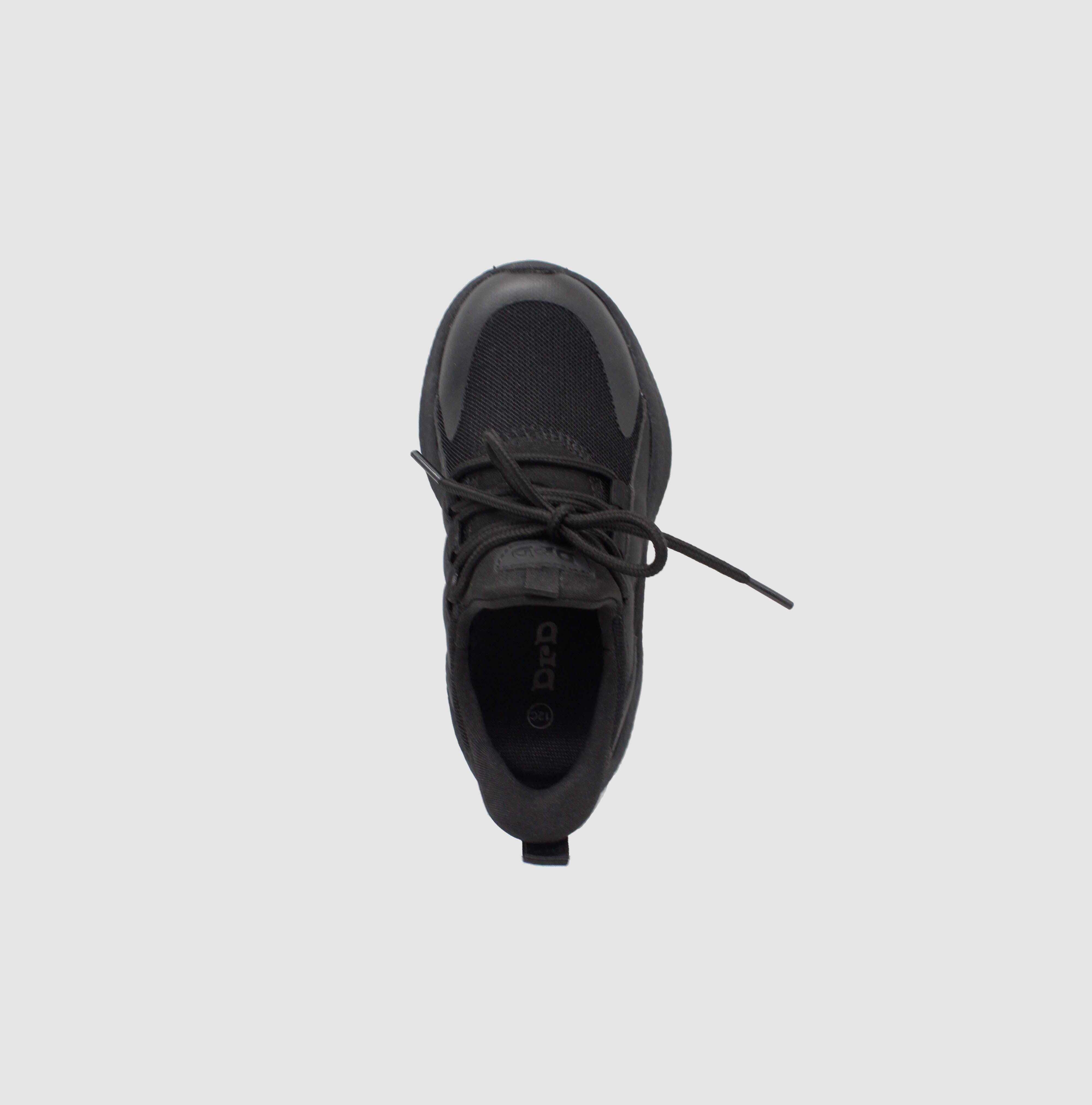 DrD Kids Footwear Edge Hands Free Sneaker, Alternate, color, Black